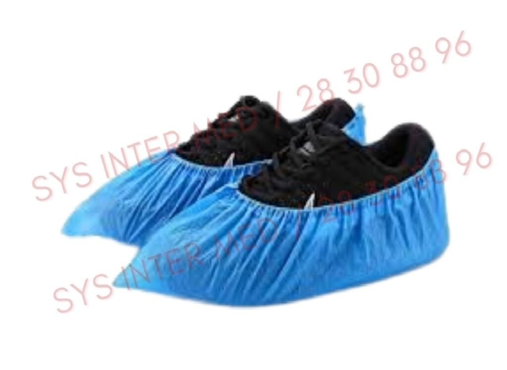 SUR-CHAUSSURES JETABLE A USAGE UNIQUE BLEU BOX 100 PCS
