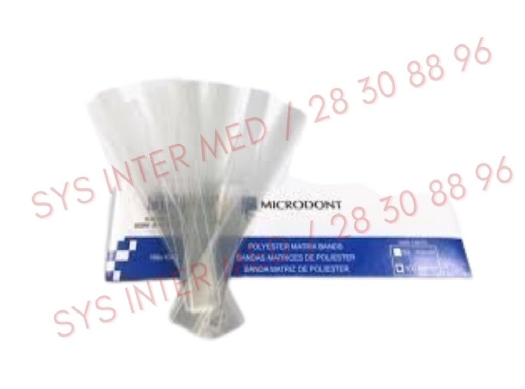 100 BANDE MATRICE TRANSPARENTE