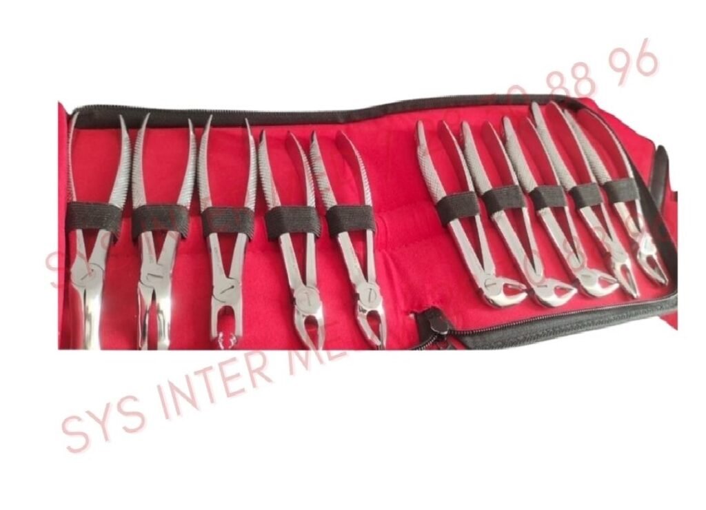 KIT DAVIERS ADULTE 10 POCS