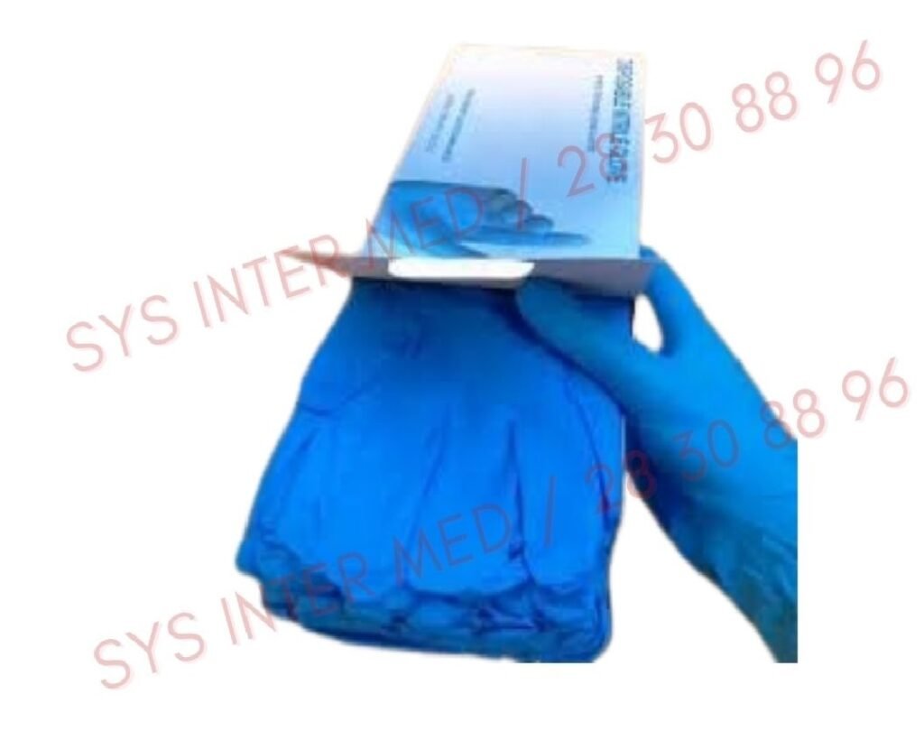 Gants propre synthetique nitrile sans latex