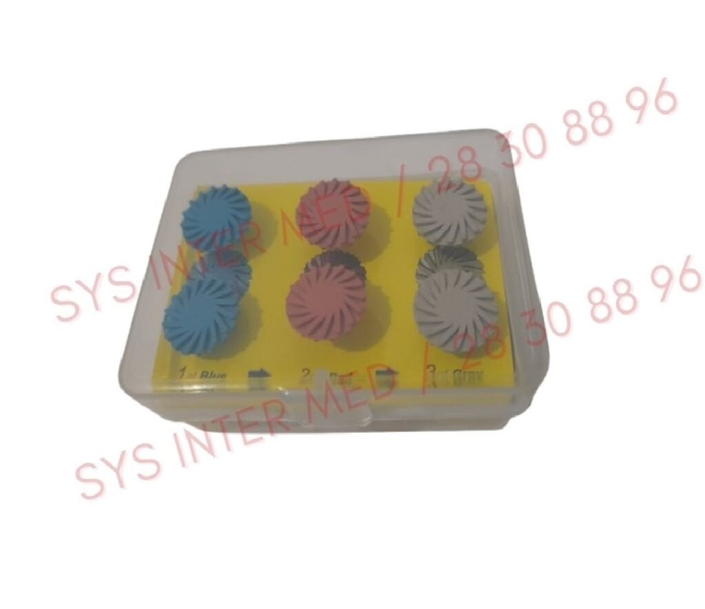 KIT DE POLISSAGE COMPOSITE 6PCS